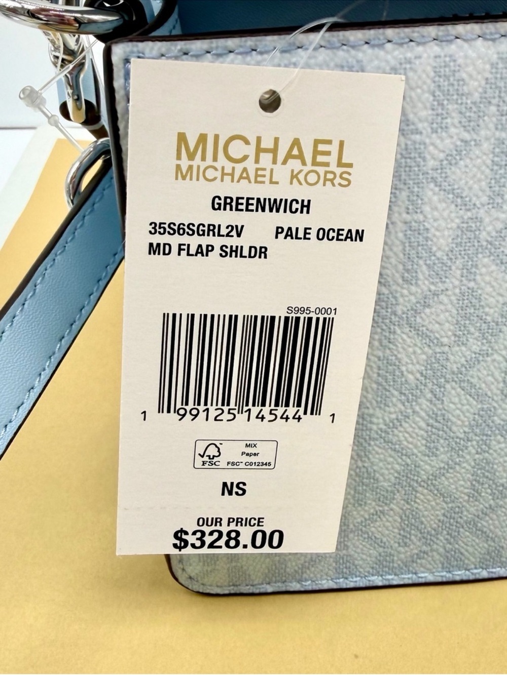 MICHAEL KORS Greenwich
Medium Signature Logo Ombré Shoulder
Bag Crossbody - Picture 10 of 12